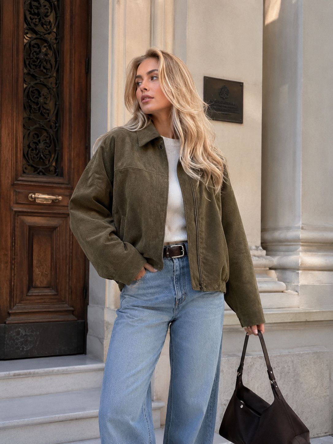 Urban Luxe Oversized Two-Piece Set