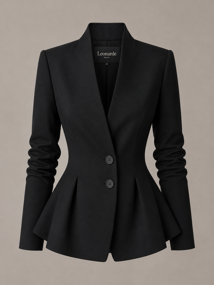 Women's Defined-Waistline Statement Shirt Jacket