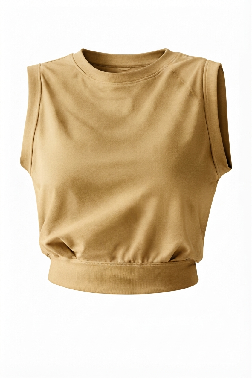 Effortless Drawstring Sleeveless Top
