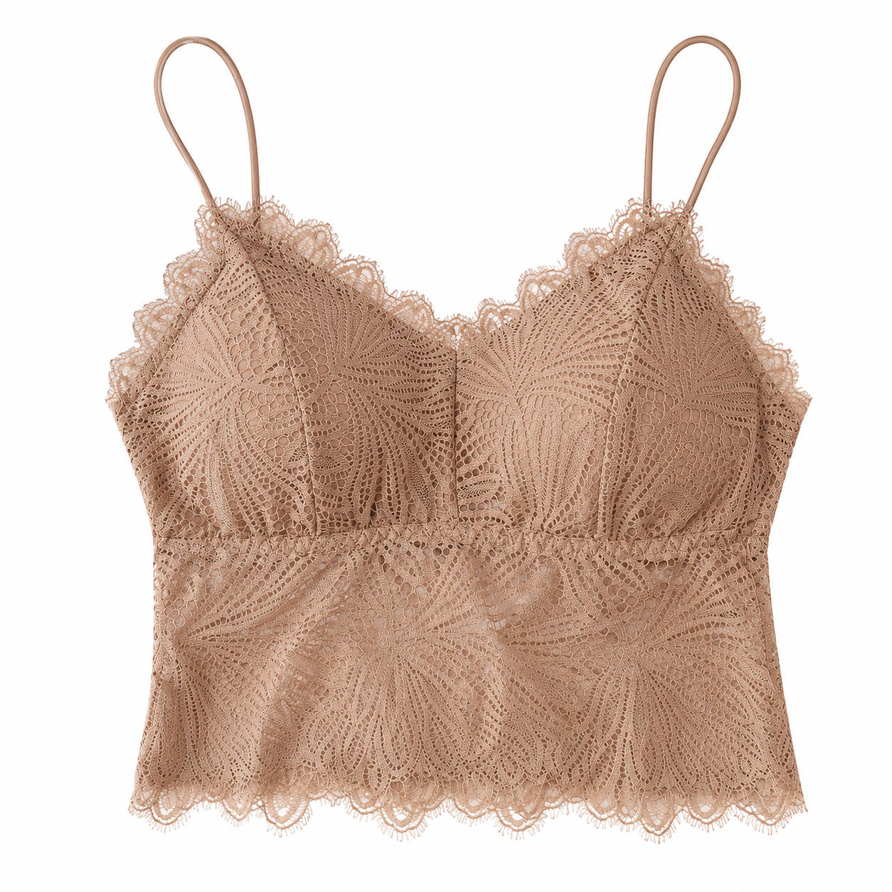 Lace Anti-Glare Underwear Women'S No Steel Ring Vest Beauty Back Base Suspender Bra