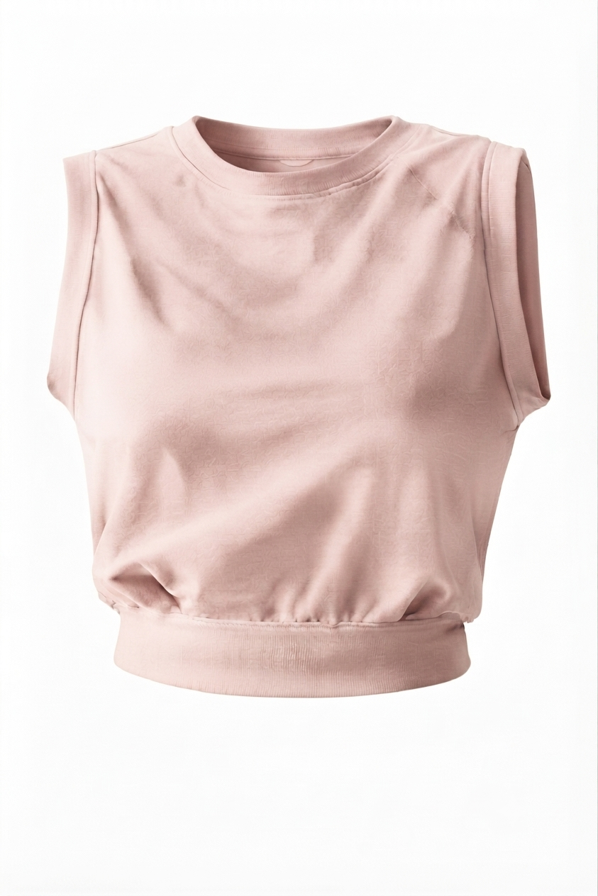 Effortless Drawstring Sleeveless Top
