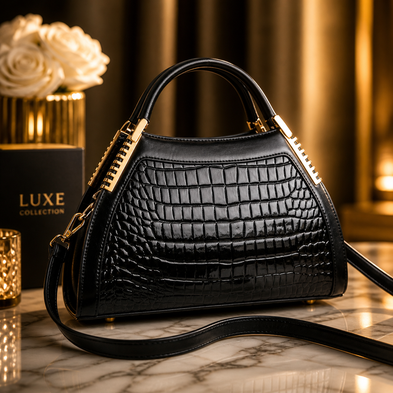Fashion New Women's Large-capacity Retro Handbag