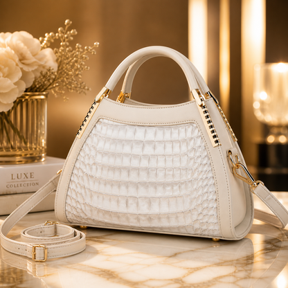 Fashion New Women's Large-capacity Retro Handbag