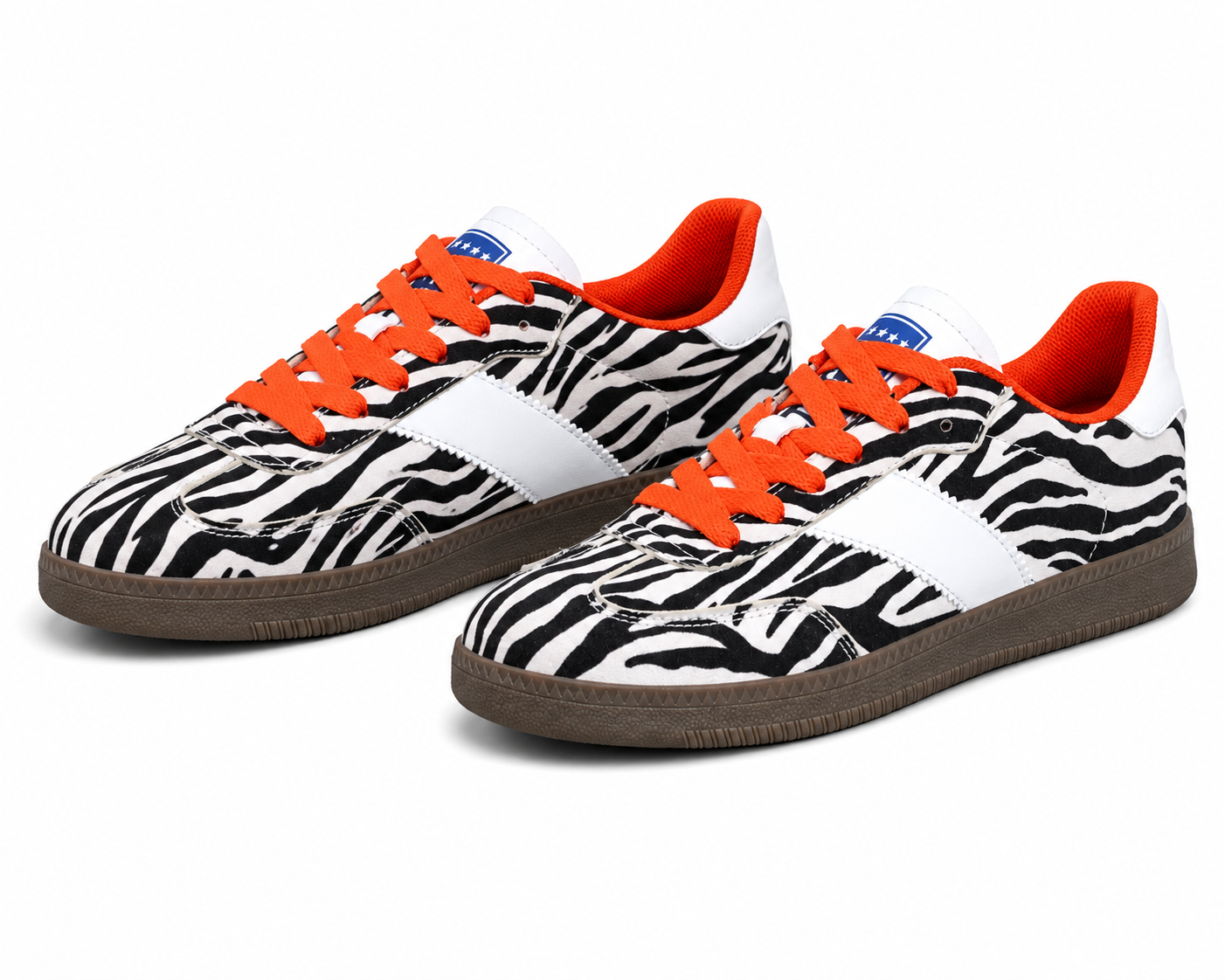Leopard-print Casual Flat Sneakers
