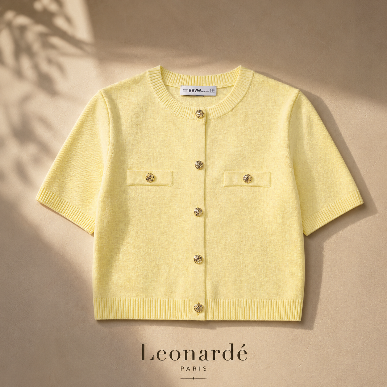 Short-sleeved Knitted Jacket Knitted Mini
