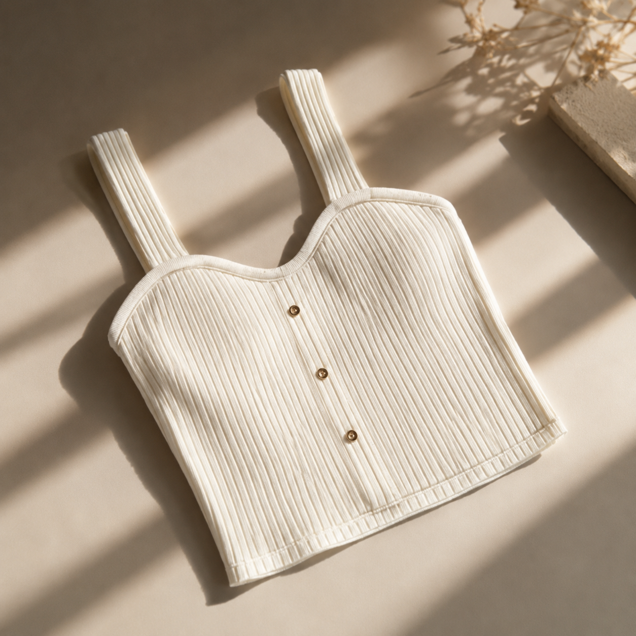 Women's Bottoming Top With Chest Pad