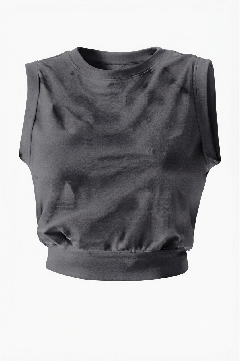 Effortless Drawstring Sleeveless Top