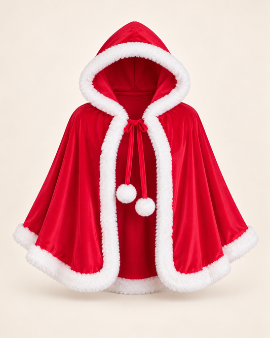 Christmas Velvet Cape by Leonardé