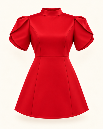 Bow-Back Mini Dress – product view 5
