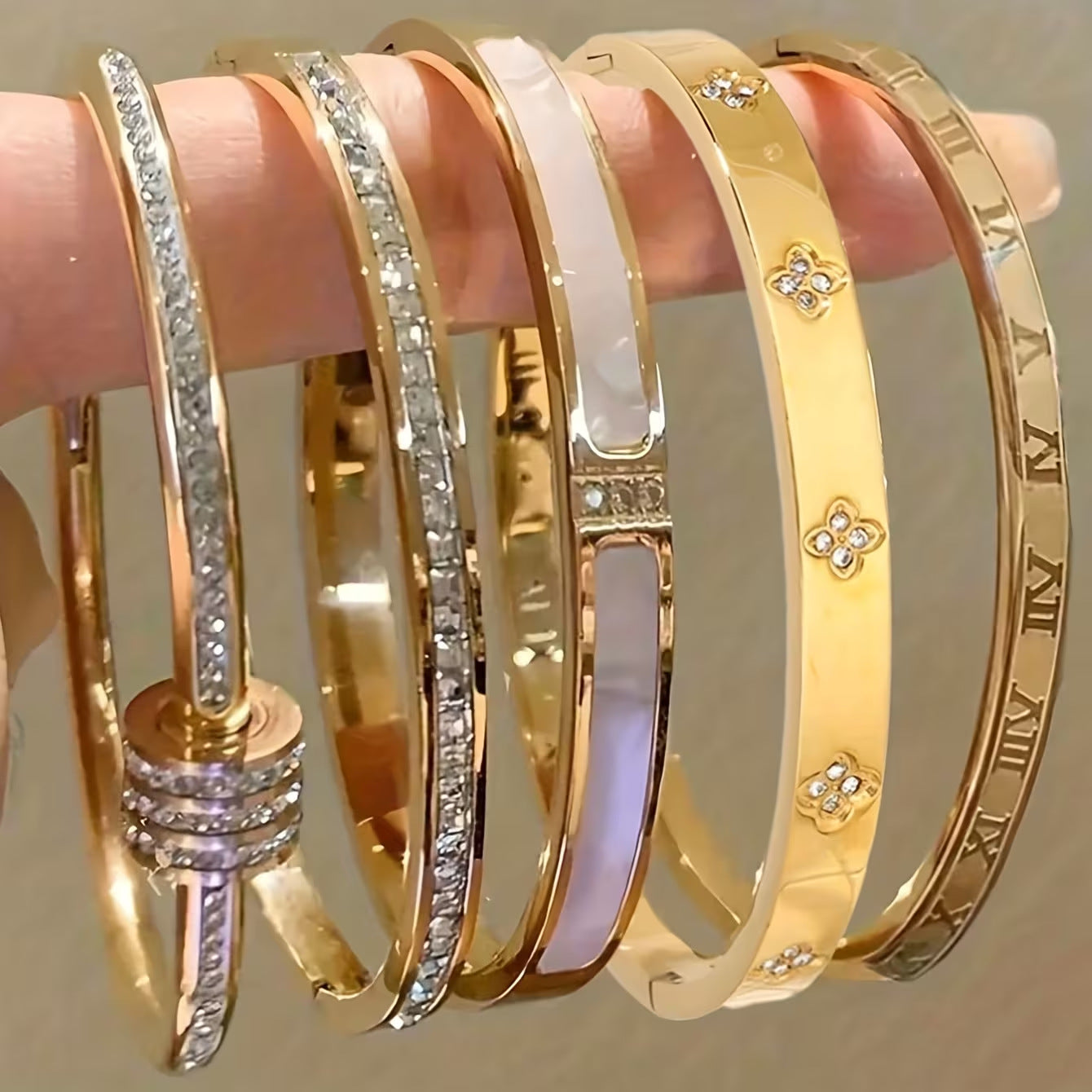 Affordable Luxury Versatile Titanium Steel Bracelet