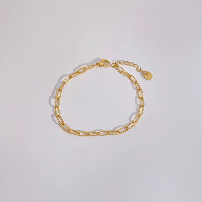 Stainless Steel 5-piece Set Simple Bracelet Does Not Fade