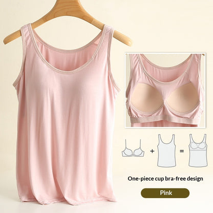 Womens Padded Camisole For Layering As A Base Or Undergarment