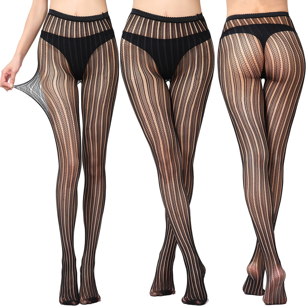 Women's Vintage Tattoo Lace Hollow Net Socks