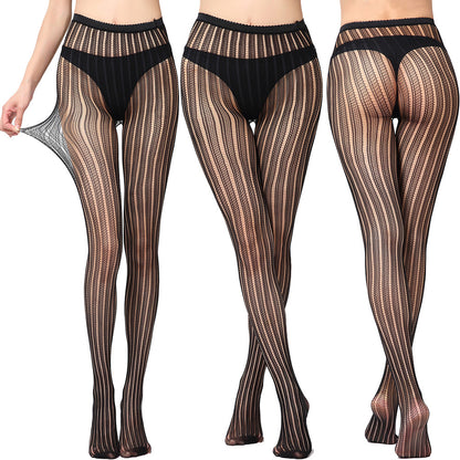 Women's Vintage Tattoo Lace Hollow Net Socks