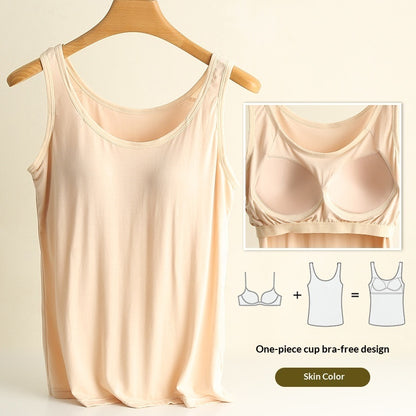 Womens Padded Camisole For Layering As A Base Or Undergarment