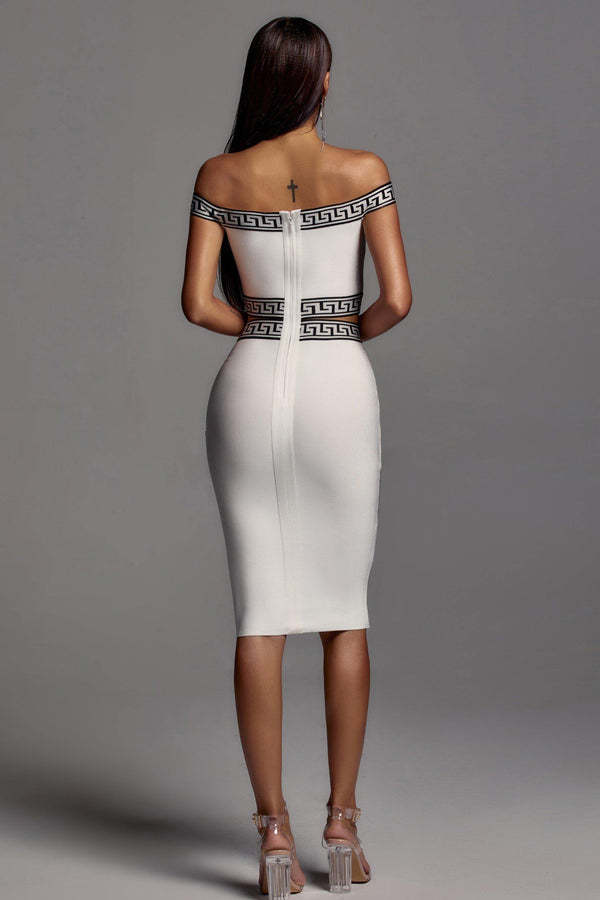 European And American Foreign Trade High-end Dress Package Hip Bandage Dress