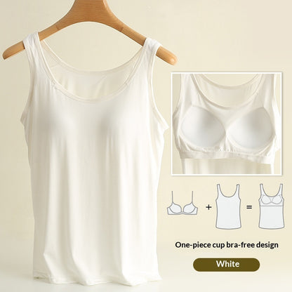 Womens Padded Camisole For Layering As A Base Or Undergarment