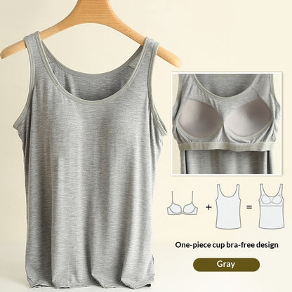 Womens Padded Camisole For Layering As A Base Or Undergarment