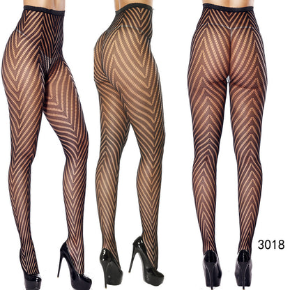 Women's Vintage Tattoo Lace Hollow Net Socks