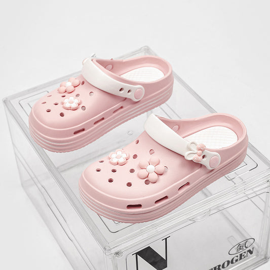 🌸Cute EVA Platform Hole Shoes – Perfect for Spring &amp; Summer Comfort!