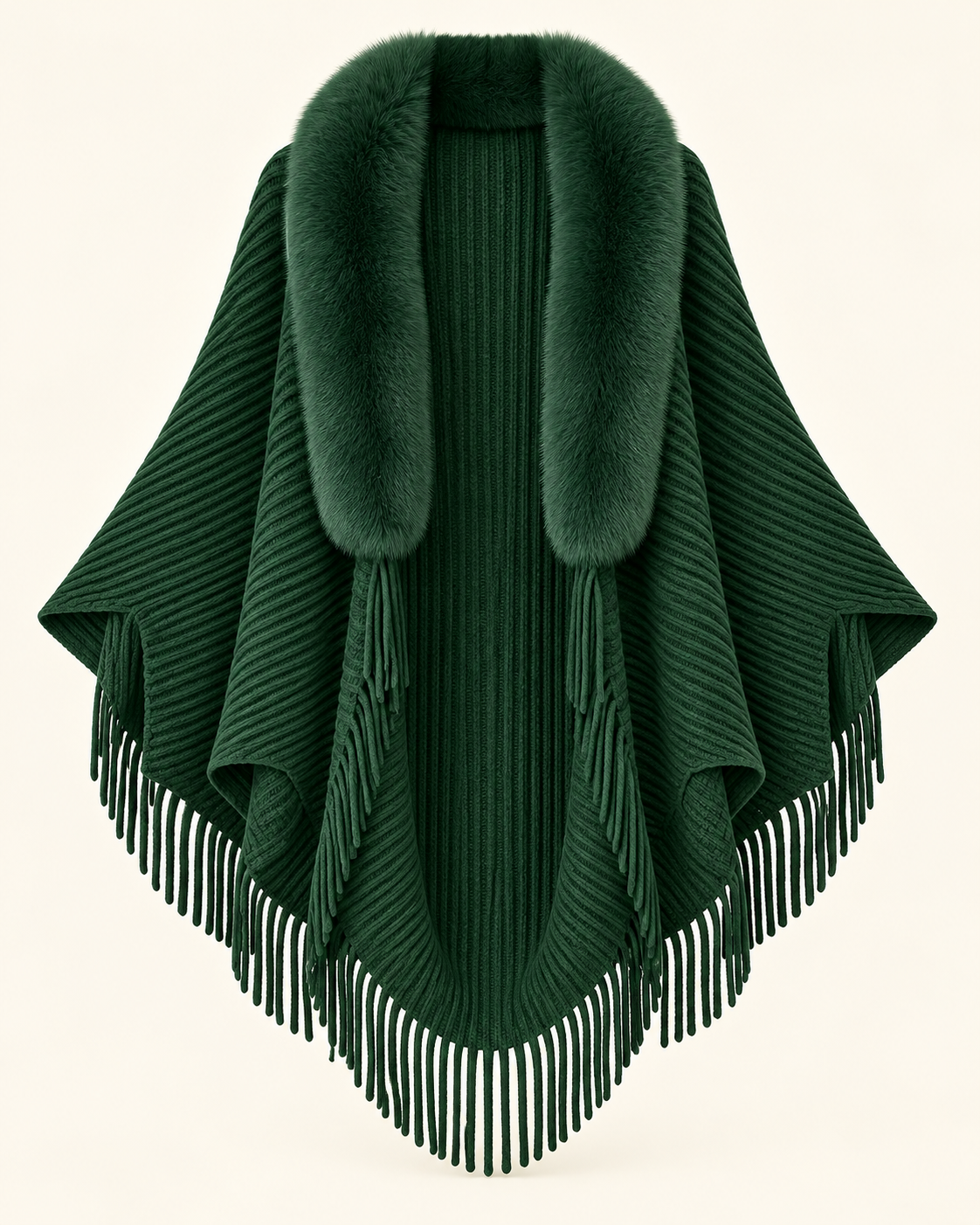 Écharpe de malha verde